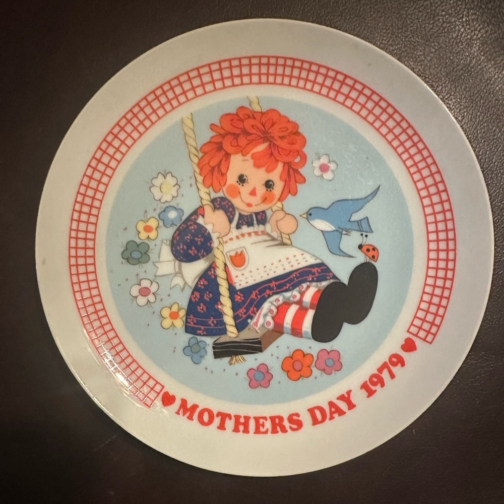 Raggedy Ann plate